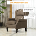 Heated Massage Recliner Chair with Lumbar Heating & Remote Controller