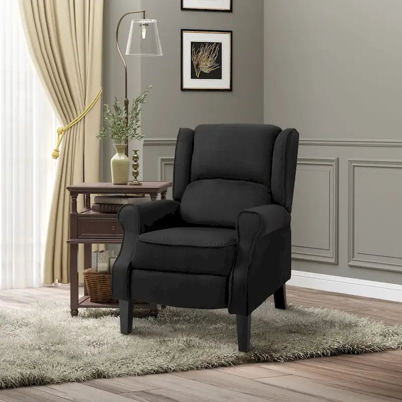 Heated Massage Recliner Chair with Lumbar Heating & Remote Controller