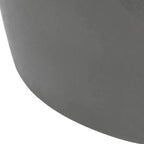 SAFAVIEH Zuri Concrete Indoor/ Outdoor Accent Table (Dark Grey) - 16W x 16D x 18H