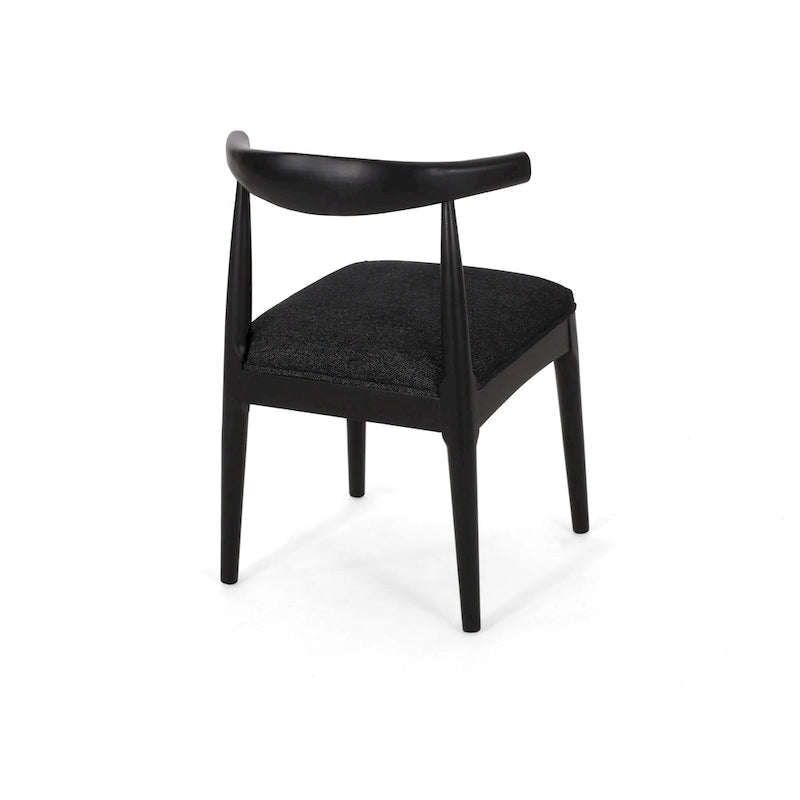 Cortina Fabric and Rubberwood 5 Piece Dining Set by Christopher Knight Home