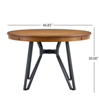 Cortina Fabric and Rubberwood 5 Piece Dining Set by Christopher Knight Home