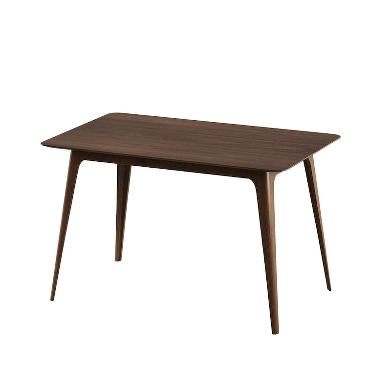 5 Piece Dining Table and Chair Set, Wooden Kitchen Furniture Set with Rectangular Table and 4 Upholstered Chairs