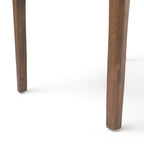 5 Piece Dining Table and Chair Set, Wooden Kitchen Furniture Set with Rectangular Table and 4 Upholstered Chairs