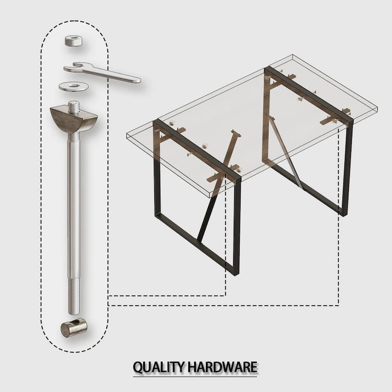 Kitchen Dining Table and Chair Sets Home Party Dining Table and Chair Sets with Metal Table Legs for Dining Room Kitchen