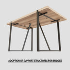 Kitchen Dining Table and Chair Sets Home Party Dining Table and Chair Sets with Metal Table Legs for Dining Room Kitchen
