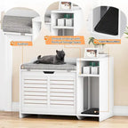 Cat Litter Box with Cushion
