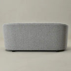 KINWELL Sherpa Upholstered Loveseat Boucle Sofa Couch, 68W