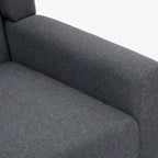 Modern Armchair Upholstered Accent Chair Set of 2