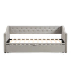 Modern Twin Size Daybed with Pop Up Trundle