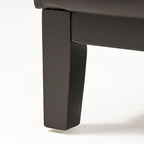 Darcy Brown Bonded Leather Loveseat