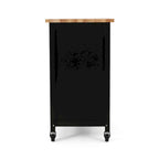 Westcliffe Contemporary Kitchen Cart with Wheels by Christopher Knight Home - 41.75 W x 18.90 D x 35.25 H