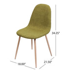 Caden Mid-century Dining Chairs (Set of 2) by Christopher Knight Home