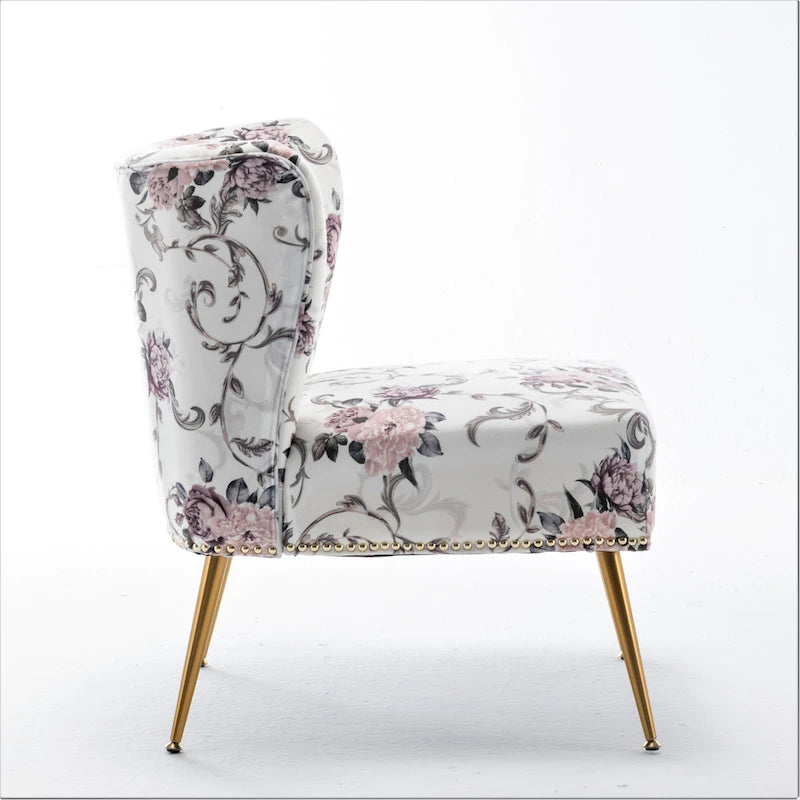 Friant 25W Microfiber Upholstered Slipper Chair