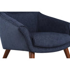 Waneta Chair and Ottoman
