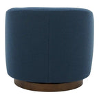 Aurelle Home Modern Upholsted Swivel Barrel Chair