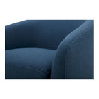 Aurelle Home Modern Upholsted Swivel Barrel Chair