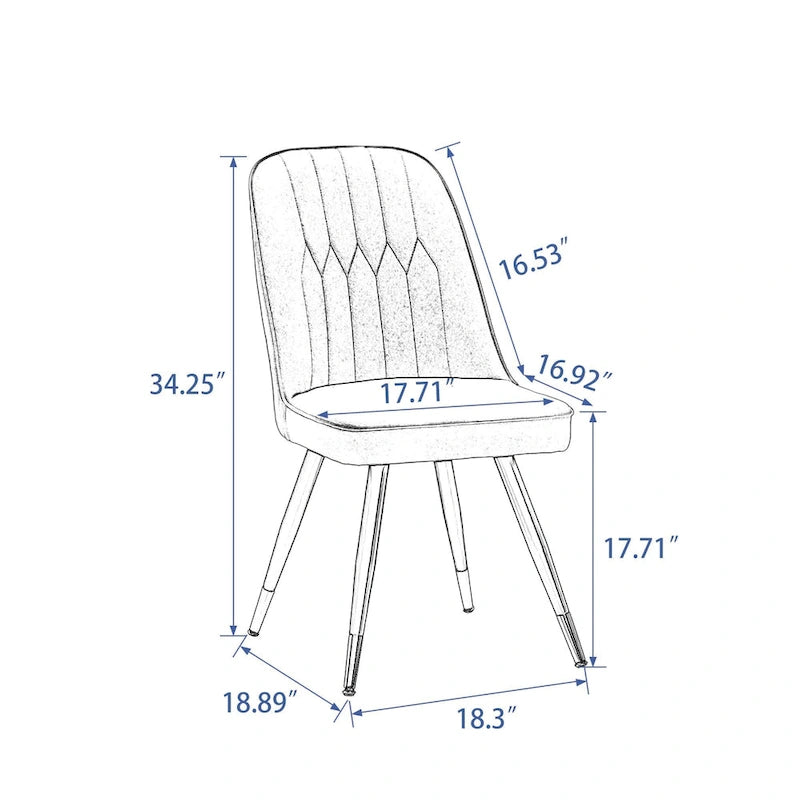 Modern Dining Chairs Set of 2,mid century dining room chairs
