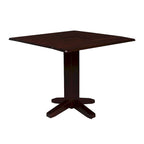 Square Dual Drop Leaf Dining Table