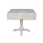 Square Dual Drop Leaf Dining Table