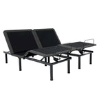 Bridgevine Home Quick Assembly Adjustable Bedframe with Voice Activated Controls