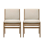 Coston Upholstered Dining Chairs by Christopher Knight Home- Set of 2