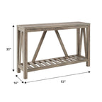 Middlebrook Paradise Hill A-Frame Entry Table