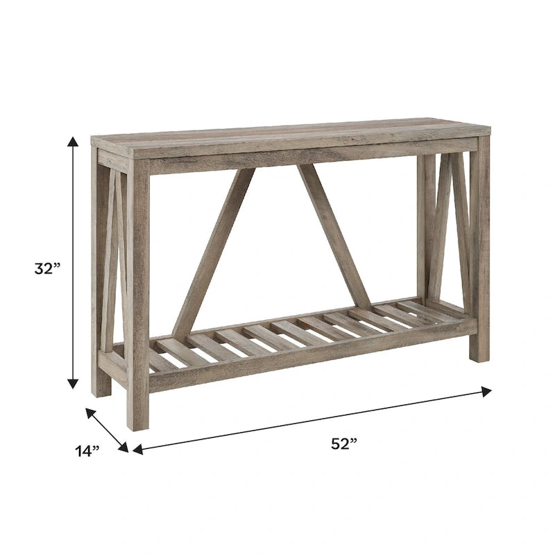 Middlebrook Paradise Hill A-Frame Entry Table