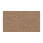 50 Solid Wood Pedestal Coffee Table