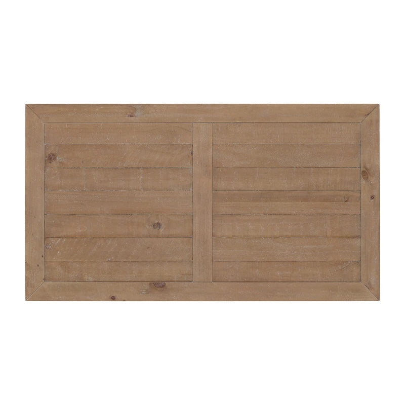 50 Solid Wood Pedestal Coffee Table