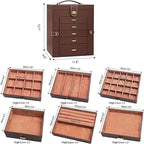 Huge Jewelry Box Organizer Functional