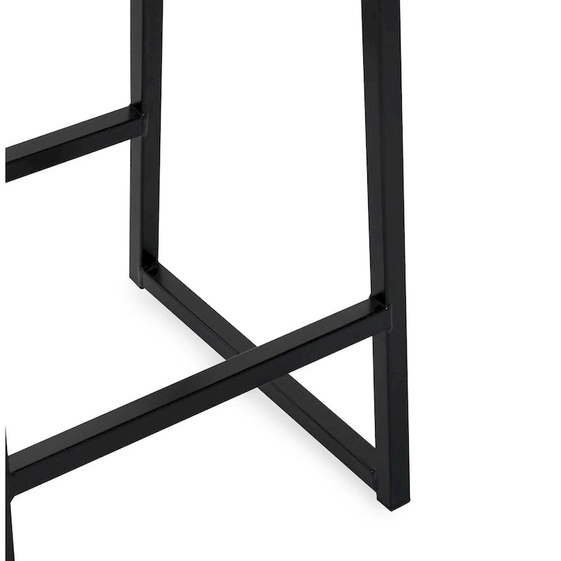 26 Counter Stool Smokey Grey (Set of 2) - Seat Height 26
