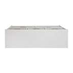 5 Drawer Storage Chest with Wood Top & Dark Fabric Pull Drawers