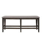 Double Bridge Dark Chestnut Counter Bench