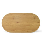 67 Pedestal Dining Table - Oak