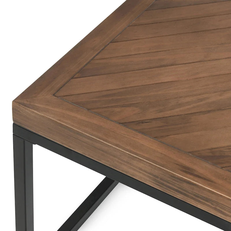 Chantel Square Coffee Table by Kosas Home - 18Hx30Wx30D