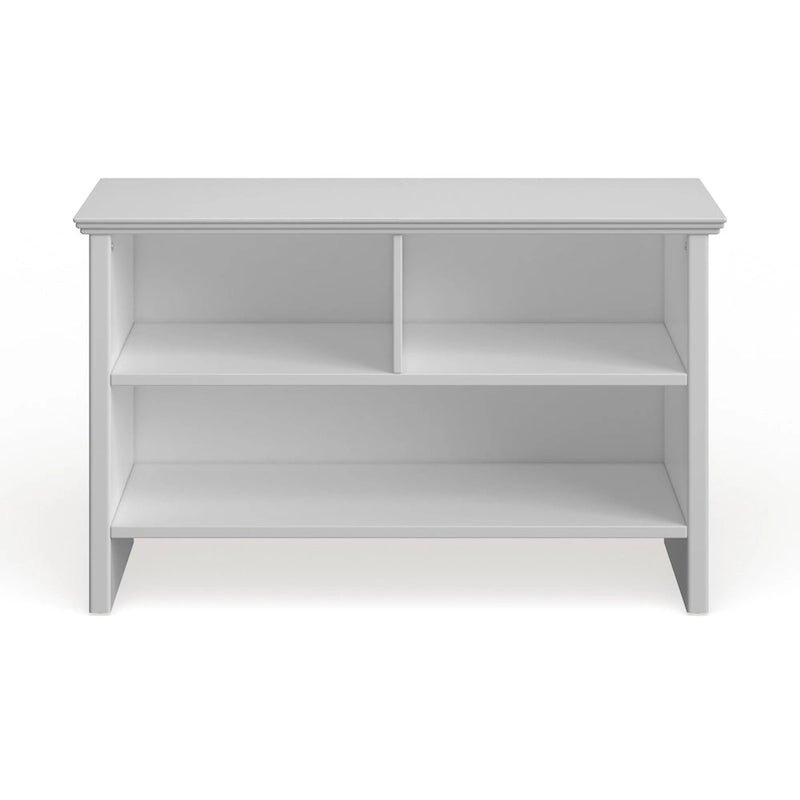 Porch & Den Candace White Wood Shoe Bench