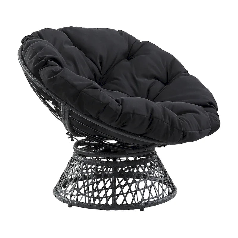 Woven Wicker Papasan Chair