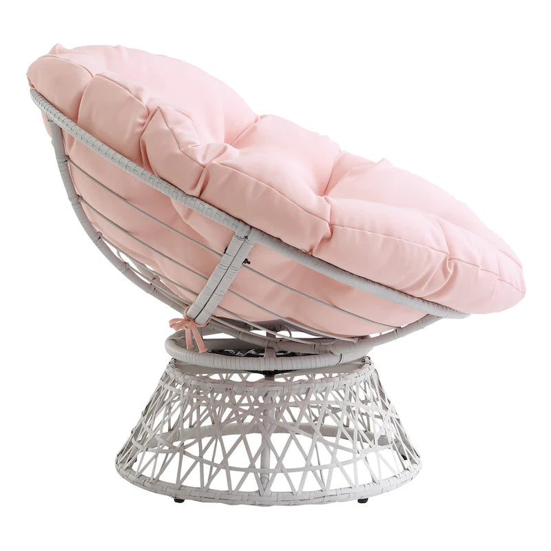 Woven Wicker Papasan Chair