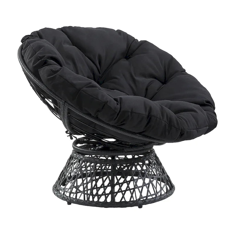 Woven Wicker Papasan Chair