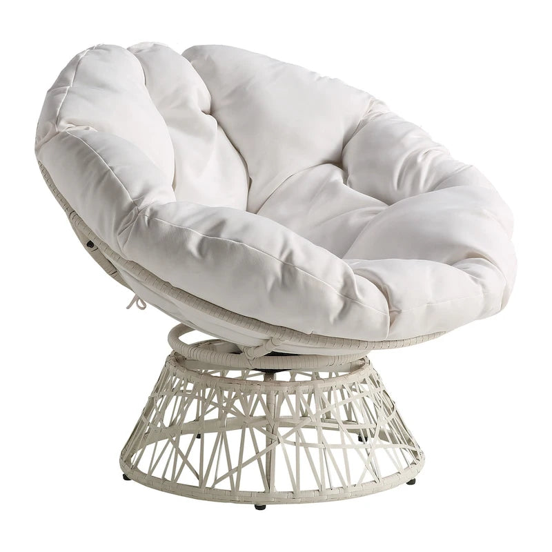 Woven Wicker Papasan Chair