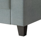 Simple Style Linen Upholstered Sofa
