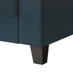Simple Style Linen Upholstered Sofa