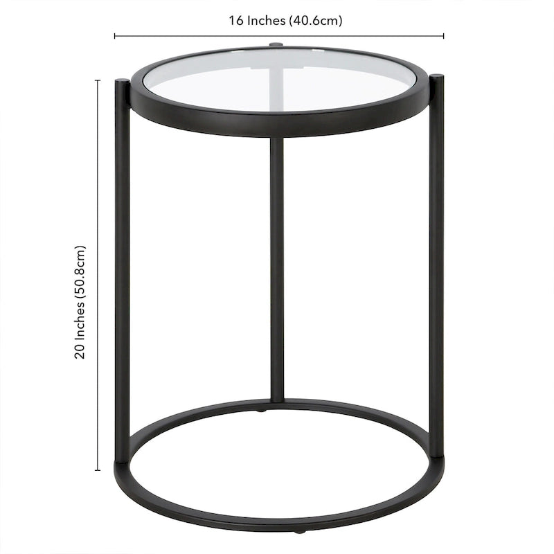 16 Wide Round Side Table
