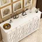 55W Mirrored Credenza Sideboards Buffets Cabinet Bookcase Living Room
