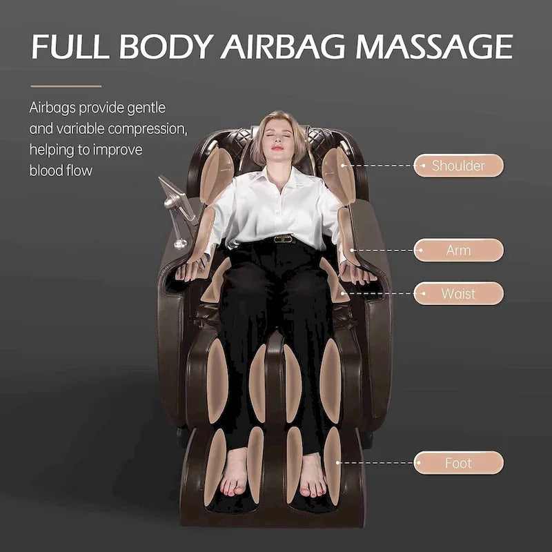 Ukuowu Faovr 04 ADV Massage Chair with Full Body Zero Gravity, Dual-core S Track and APP Control