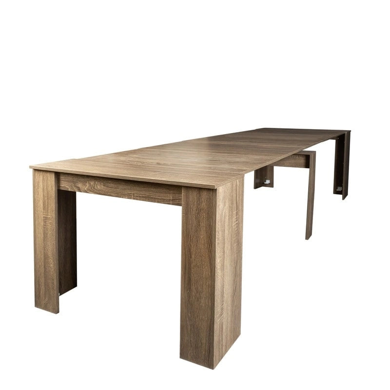 Multifunctional Extendable Wooden Dining Table
