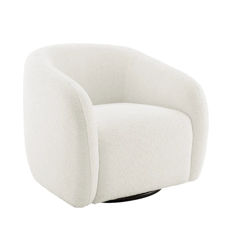 Kiptin 31.7W 360 Degree Swivel Barrel Accent Chair (Set of 2)