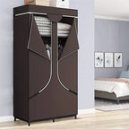 Portable Wardrobe Closet Clothing Organizer - 17.7D x 34.6W x 66.1H