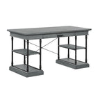 Corvus Ursula 59 1-Drawer Wooden Computer Writing Desk