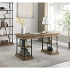 Corvus Ursula 59 1-Drawer Wooden Computer Writing Desk